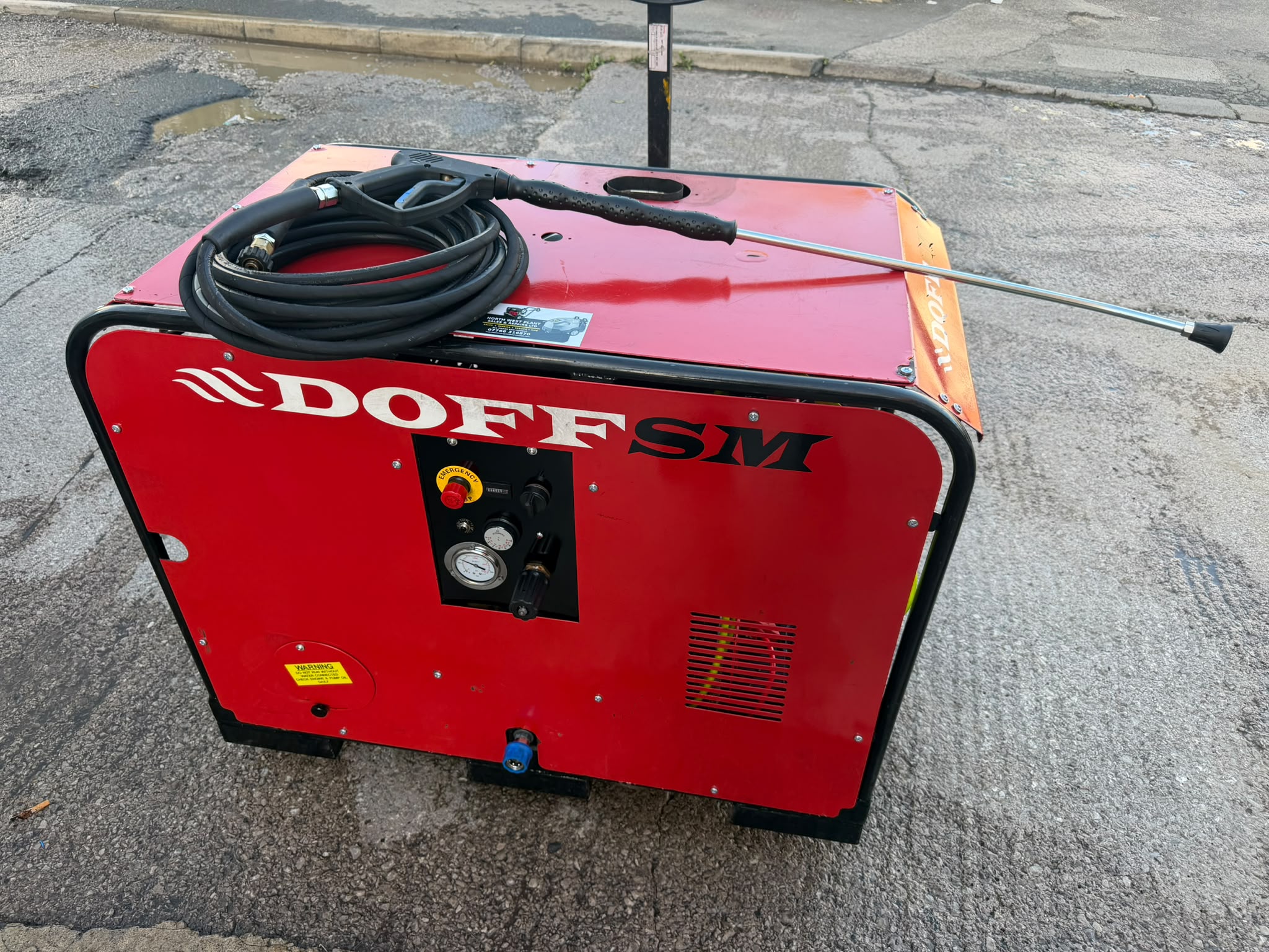 Stonehealth DOFF SM Skid Mount actual machine